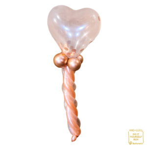 Ballonzepter LOVELY - Hand im Glück DIY-Box